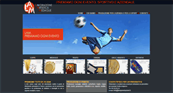 Desktop Screenshot of lampremiazioni.it