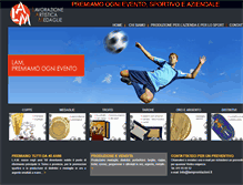 Tablet Screenshot of lampremiazioni.it